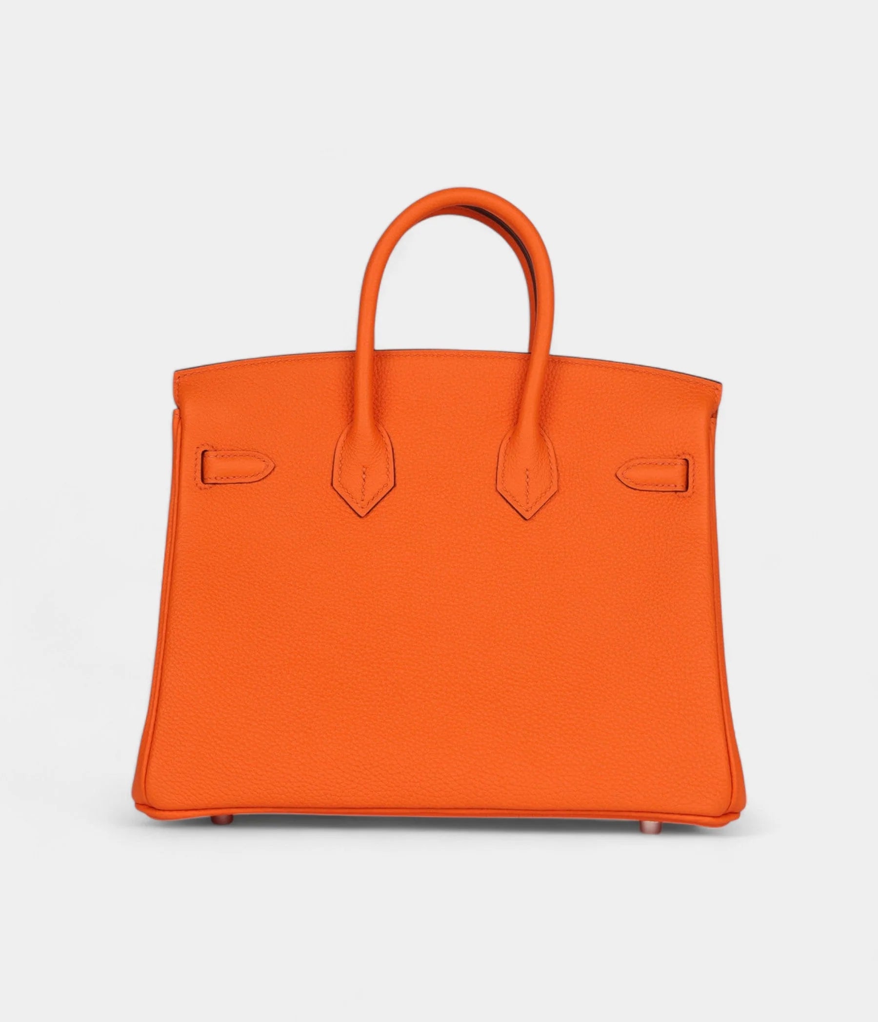 Hermès Birkin 25 Orange Minium Togo Palladium Hardware
